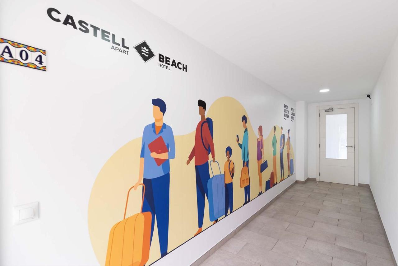 Castell Beach Aparthotel Castelldefels Exterior photo